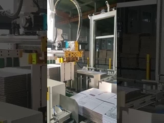 Sistema de paletização robótico TAEMS para cartão